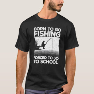 Camiseta Pesca Fría Para Hombres Mujeres Niños Lubina Pesca
