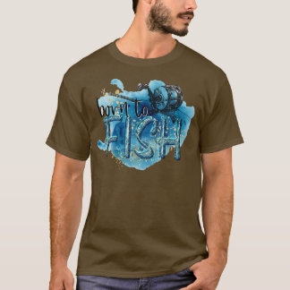 Camiseta Pesca Graciosa Nacida Para El Pescador De Bass