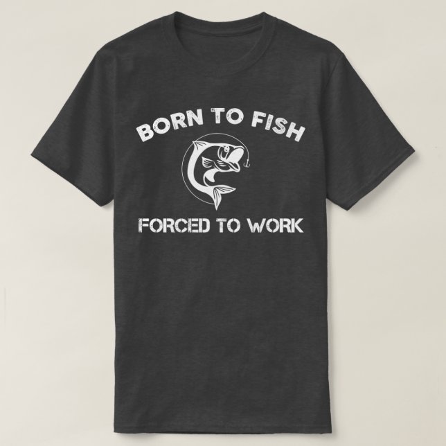 Camiseta Pesca Graciosa Que Dice Cita Dones Graciosos Para  (Diseño del anverso)