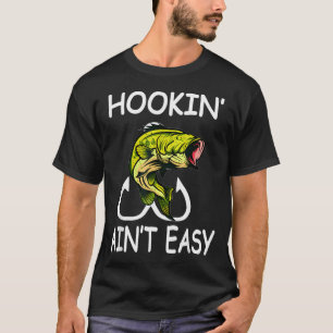 Camiseta Pesca Gráfica No Es Fácil