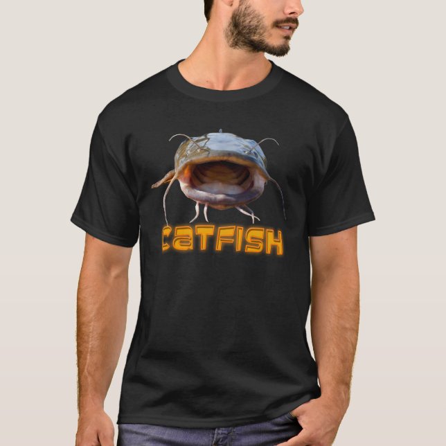 Camiseta Pesca grande de la boca (Anverso)
