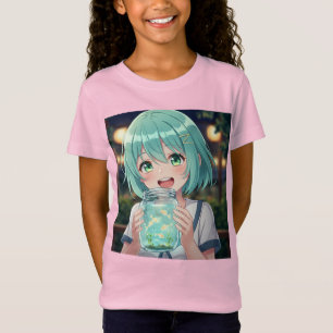 Camiseta Pesca luciérnagas, Anime de Natasha Us