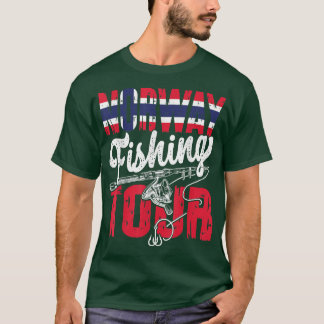 Camiseta Pesca Noruega Turismo Pesquero Vacaciones Fez Noru