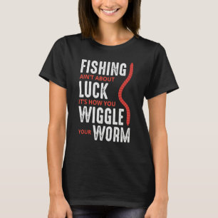 Camiseta Pesca Papá Gusano Pescado Actividad Al Aire Libre