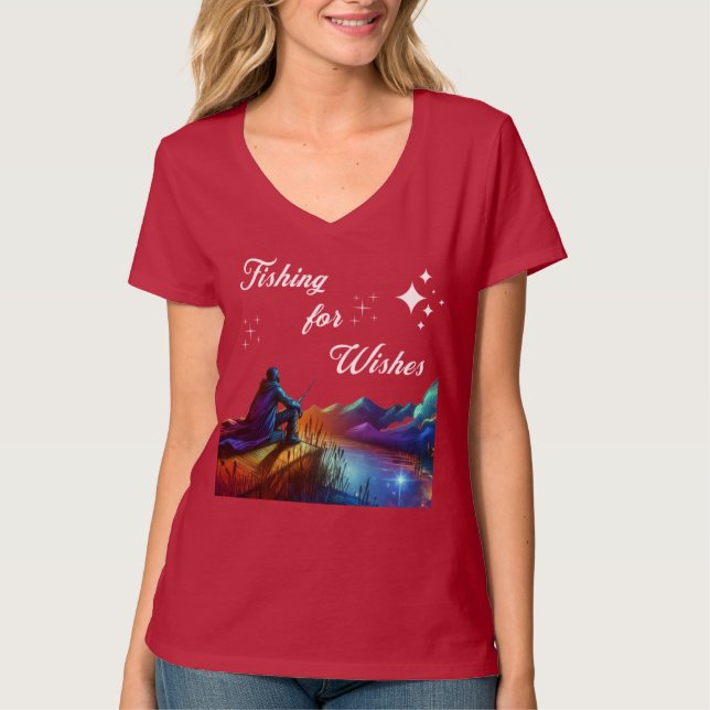 Camiseta Pesca para deseos (Anverso)