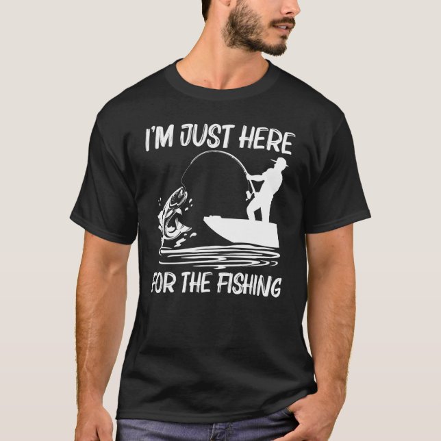 Camiseta Pesca Para Hombres Mujeres Pescador Barco Viaje En (Anverso)