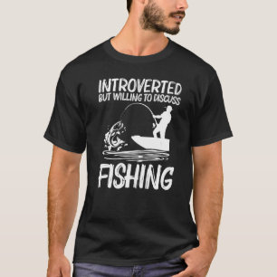 Camiseta Pesca Para Hombres Mujeres Pescador Barco Viaje En