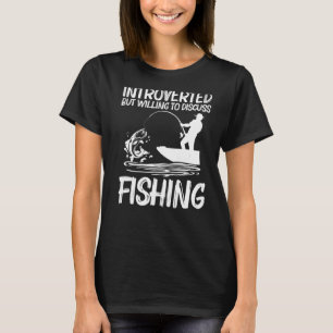 Camiseta Pesca Para Hombres Mujeres Pescador Barco Viaje En
