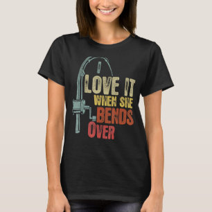 Camiseta Pesca Para Hombres Que Me Encanta Cuando Se Boca S