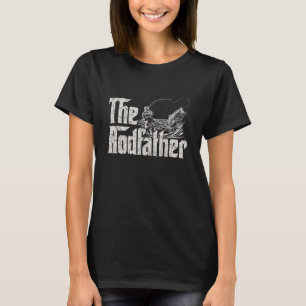 Camiseta Pesca para pescador El Día del Padre Rodfather