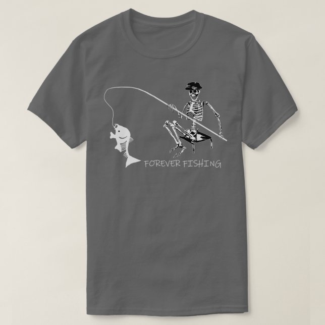 Camiseta Pesca para siempre (Diseño del anverso)