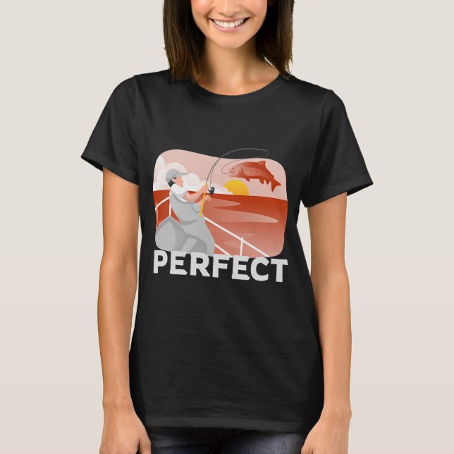 Camiseta Pesca perfecta (Anverso)