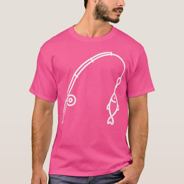 Camiseta Pesca Pescado Pescado Lago Rod Angler Pesca Cl (Anverso)