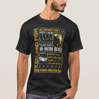 Camiseta Pesca Pescador Caña de Pescar Aire Libre Naturalez