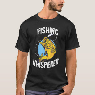 Camiseta Pesca Pescador de Whisperer Bass Fly Pesca Fresca