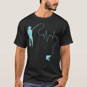 Camiseta Pesca Pescador Pescado Vestido de pesca