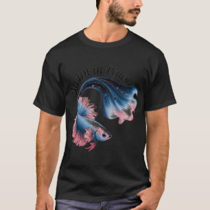 CAMISETA PESCA - PEZ ENOJADO ENGANCHADO