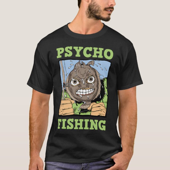 Camiseta Pesca Psicópata (Anverso)