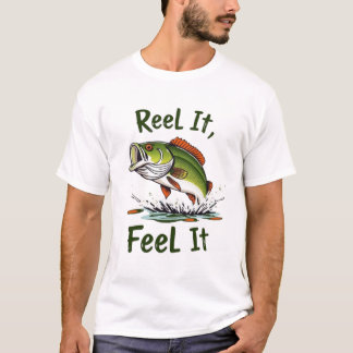 Camiseta Pesca "Reel It, Feed It"