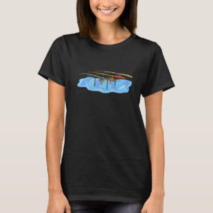 Camiseta Pesca relajada con arcos de pesca para pescadores