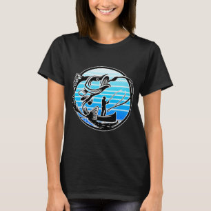 Camiseta Pesca retro de atún