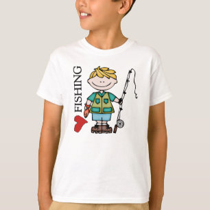Camiseta Pesca rubia del amor del muchacho I