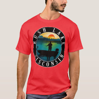 Camiseta Pesca Rush Lake Wisconsin