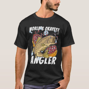 Camiseta Pesca Sarcástica De Los Anglóbulos Más Okayer Del