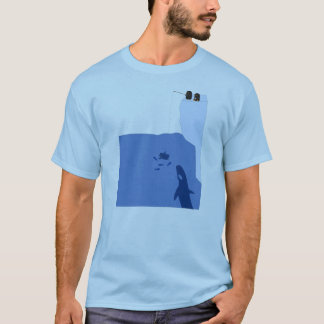 Camiseta Pesca sicopática del pingüino