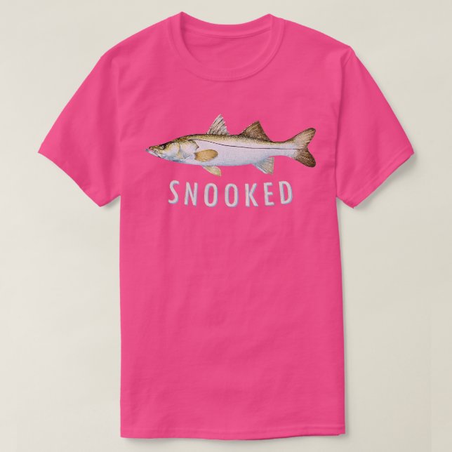 Camiseta Pesca Snook Saltwater Pescado de Snook (Diseño del anverso)