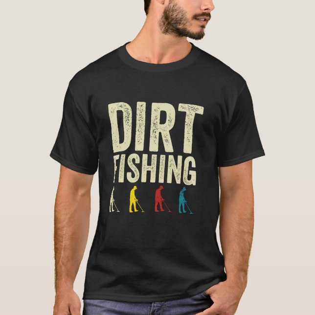 Camiseta Pesca Sucia Graciosa Detección Metalizado Larga Ma (Anverso)