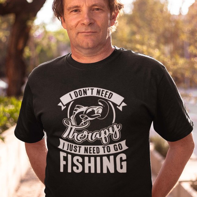 Camiseta Pesca Terapia (Subido por el creador)