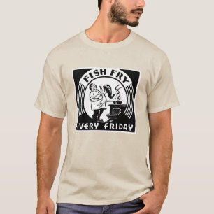 Camiseta "Pesca todos los viernes" Personalizado