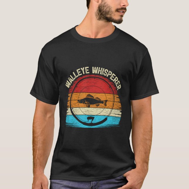 Camiseta Pesca Walleye Whisperer (Anverso)