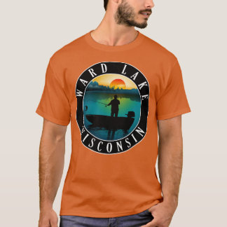 Camiseta Pesca Ward Lake Wisconsin