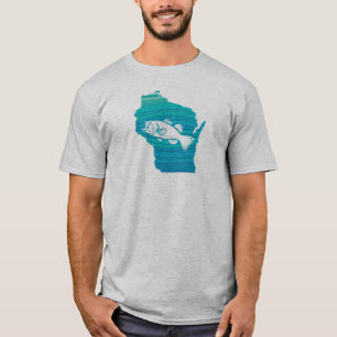 Camiseta Pesca Wisconsin Wave