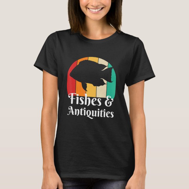 Camiseta Pesca Y Antigüedades (Anverso)