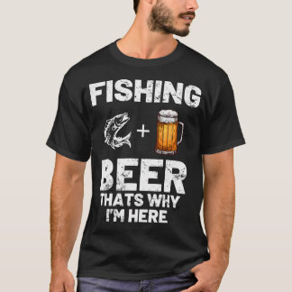 Camiseta Pesca y cerveza