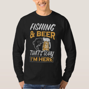 Camiseta Pesca Y Cerveza De Angler De Guay Para Pescadores