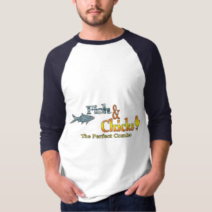 Camiseta Pesca y chicles divertidos