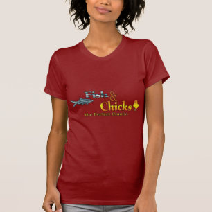 Camiseta Pesca y chicles divertidos
