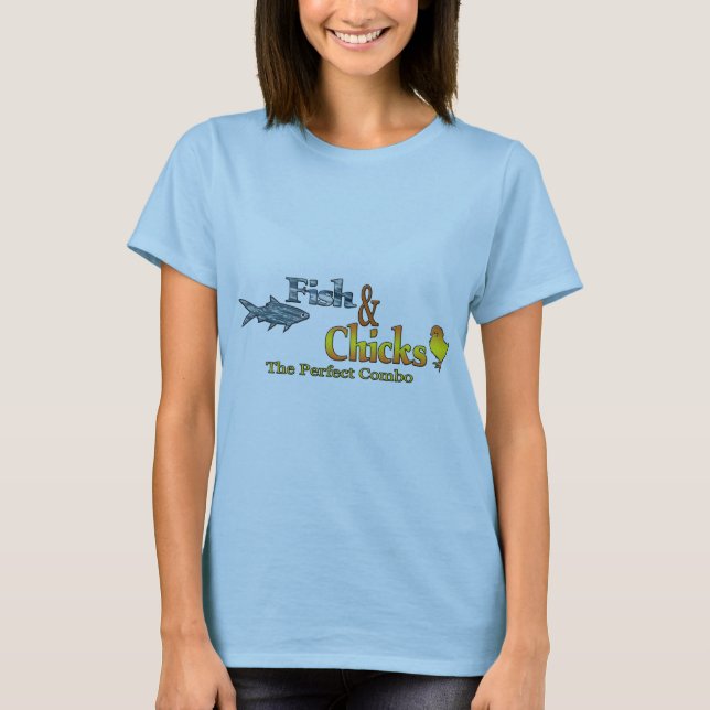 Camiseta Pesca y chicles divertidos (Anverso)