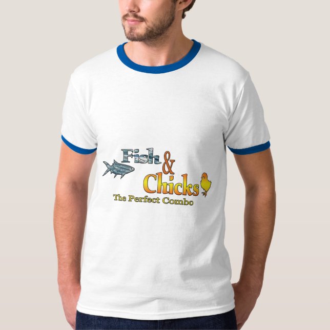 Camiseta Pesca y chicles divertidos (Anverso)