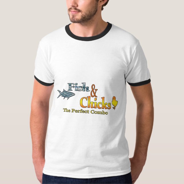 Camiseta Pesca y chicles divertidos (Anverso)