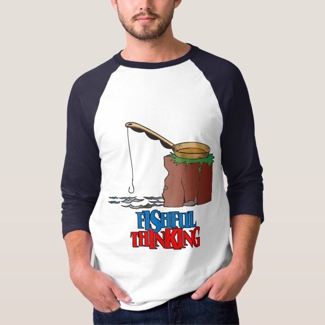Camiseta Pesca y divertida pesca (Anverso)