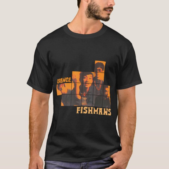 Camiseta Pescaderos---Naranja (Anverso)