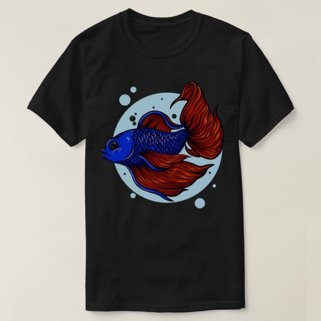 Camiseta pescado2 (Diseño del anverso)