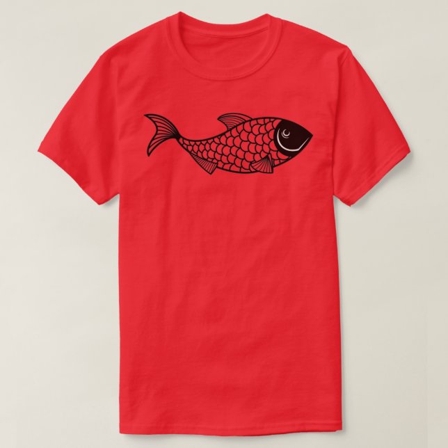 Camiseta pescado 39 (Diseño del anverso)
