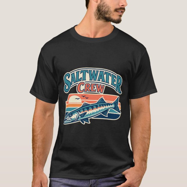 Camiseta pescado al estilo japonés (Anverso)