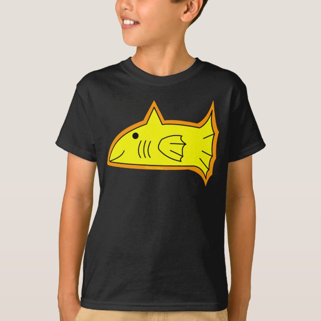 Camiseta Pescado amarillo (Anverso)